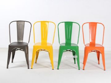 Picture of TOLIX Replica Dining Chair - Orange