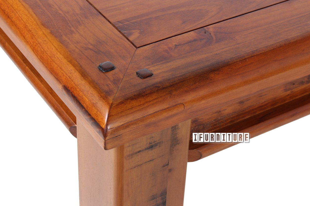 FOUNDATION 1.6M/1.8M/2.1M Dining Table (Rustic Pine)