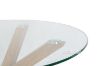 Picture of POLO Glass Round Dining Table - D120