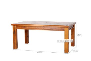 Picture of FOUNDATION 1.8M/2.1M 7PC & 9PC Dining Set (Rustic Pine)