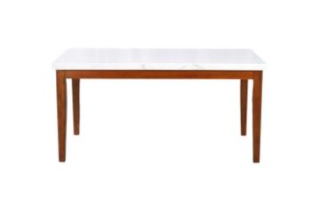 Picture of SOMMERFORD 163 Marble Top Dining Table (White)