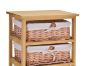 Picture of SIENA 3 Drawers Cabinet (Wicker Basket)