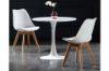 Picture of TULIP Dining Set  - 100cm table with 2 Chairs (White)