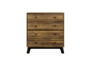 Picture of CALLA 4-Drawer Solid Acacia Wood Tallboy