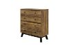 Picture of CALLA 4-Drawer Solid Acacia Wood Tallboy