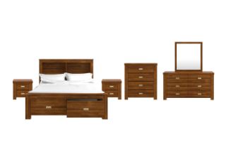 Picture of KASLYN 6PC Bedroom Combo Set - Queen Size