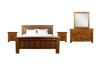 Picture of FLINDERS 4PC/5PC/6PC Solid Pine Wood Bedroom Combo in Queen/King Size