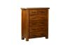 Picture of FLINDERS 6-Drawer Solid Pine Wood Tallboy 