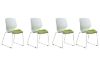 Picture of SOLACE Stackable Dining/Visitor Chair (Green) -  4 Chairs in 1 Carton
