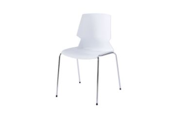 Picture of EVOLVE Stackable Dining/Visitor Chair (White)
