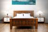 Picture of FLINDERS Solid Pine Wood Bed Frame in Queen/King Size
