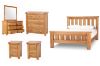 Picture of WESTMINSTER 4PC/5PC/6PC Solid Oak Bedroom Combo in Queen/ King Size