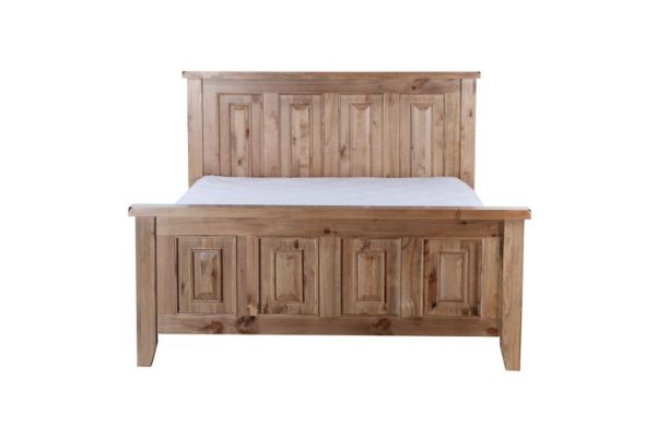 Picture of FRANCO Solid NZ Pine Wood in Queen/King Size Bed Frame