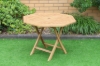 Picture of BALI Solid Teak Wood D120 Octagonal Outdoor Table