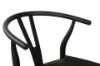 Picture of  WISHBONE Solid Wood Y Replica Chair (Black)