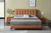 Picture of AUGUSTA Genuine Leather Queen/King/Super King Size Bed Frame (Brown)