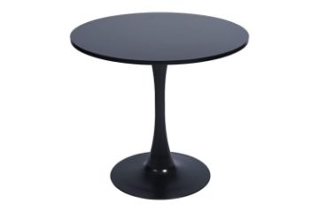 Picture of TULIP 80/100 Round Dining Table (Dark) 