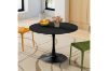 Picture of TULIP 80/100 Round Dining Table (Dark) 