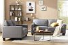 Picture of LANCASTER Fabric Sofa Range (Grey) - 2 Seater
