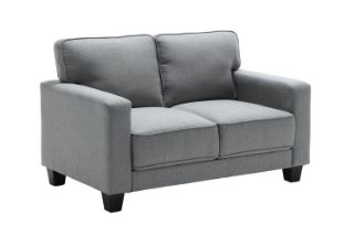 Picture of LANCASTER Fabric Sofa Range (Grey) - 2 Seater