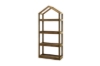 Picture of ELMORE 100% Reclaimed Pine Wood Scandi 4-Tier Shelf (85x199cm)