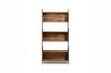 Picture of ELMORE Reclaimed Pine Wood Narrow Iron Shelf (190x90cm)