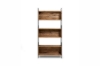 Picture of ELMORE Reclaimed Pine Wood Narrow Iron Shelf (90x190cm)
