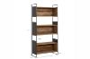 Picture of ELMORE Reclaimed Pine Wood Narrow Iron Shelf (190x90cm)