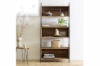 Picture of ELMORE Reclaimed Pine Wood Narrow Iron Shelf (90x190cm)