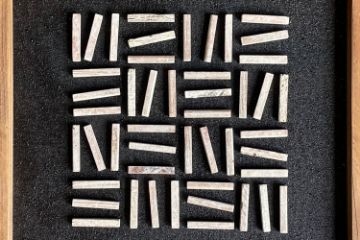 Picture of DD8103 Solid Reclaimed Wood Wall Art (40x40cm)