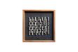Picture of DD8104 Solid Reclaimed Wood Wall Art (40x40cm)
