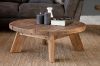 Picture of TRAVER D90 100% Reclaimed Pine Wood Round Coffee Table