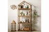 Picture of ELMORE 100% Reclaimed Pine Wood Scandi 4-Tier Shelf (199x85cm)
