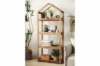 Picture of ELMORE 100% Reclaimed Pine Wood Scandi 4-Tier Shelf (85x199cm)