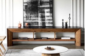 Picture of BETA 2.4M Reclaimed Pine Wood Entertainment Unit