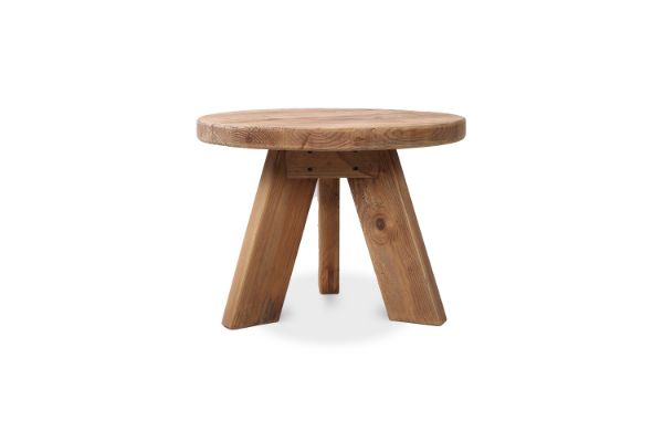 Picture of TRAVER D60 Reclaimed Pine Wood Side Table