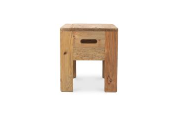 Picture of RUSSELL 100% Reclaimed Pine Wood Stool (40cm Tall)