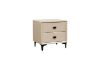 Picture of ALANYA 2-Drawer Bedside Table (Champagne)