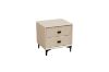 Picture of ALANYA 2-Drawer Bedside Table (Champagne)
