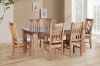Picture of FRANCO 1.8M/2.1M Solid NZ Pine Wood Dining Set 