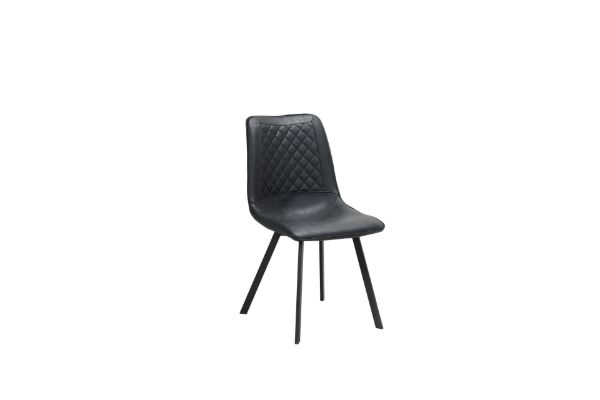 Picture of WESTIN PU Leather Dining Chair (Black) - 2 Chairs in 1 Carton