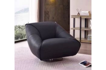 Picture for manufacturer TRISHA Imitation leather 360° Swivel Lounge Chair Collection