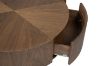 Picture of SKARA Genuine Walnut Veneer D90 Round Coffee Table
