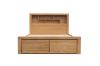 Picture of HEYFIELD Solid Oak Bed Frame with Storage - King