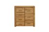 Picture of HEYFIELD 7-Drawer Solid Oak Tallboy