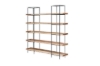Picture of ELMORE 180x181cm 5-Tier Reclaimed Pine Wood  Shelves