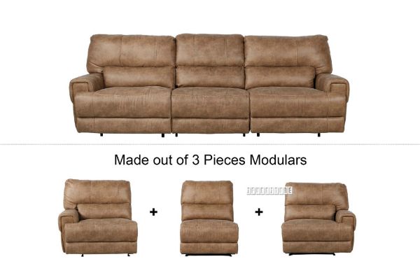 Picture of NAKEETA Reclining Sofa - 3 Seater