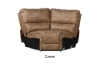 Picture of NAKEETA Air Leather Power Recliner Modular Sofa with Console and Storage