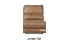 Picture of NAKEETA Air Leather Power Recliner Modular Sofa with Console and Storage
