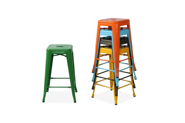 Picture of TOLIX Replica Bar Stool Seat H65